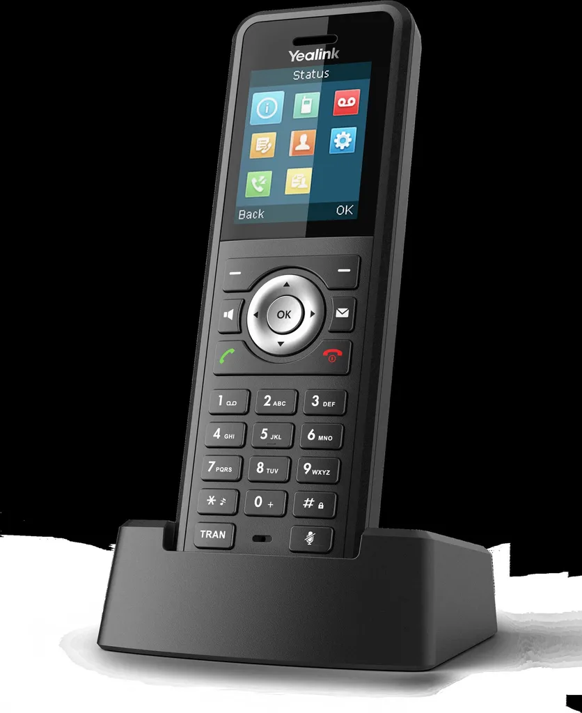Téléphone DECT Yealink W59R combiné sans fil robuste avec Bluetooth
