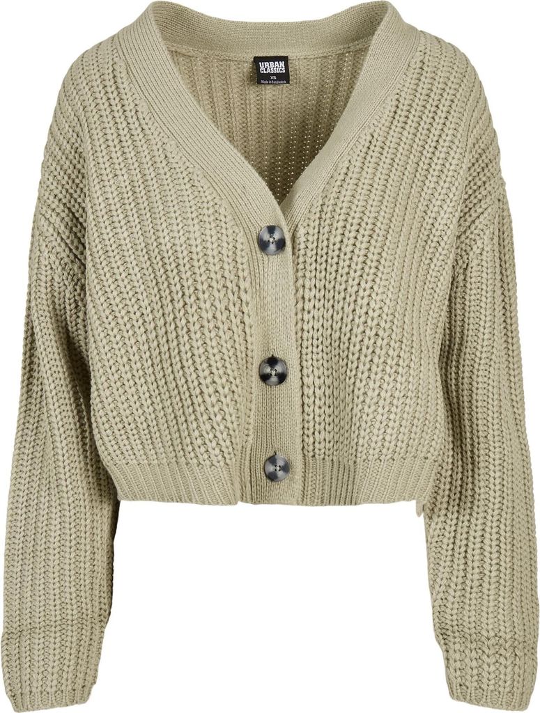 Urban Classics Ladies - Oversized Cardigan soft salvia - S