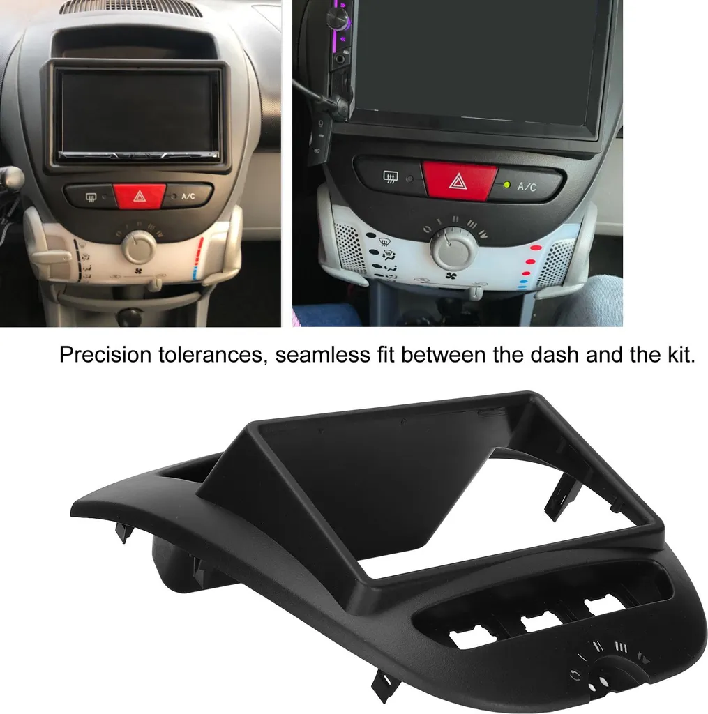 Kit d'Installation Radio 2 DIN Citroën C1 - Cadre Noir en ABS Renforcé