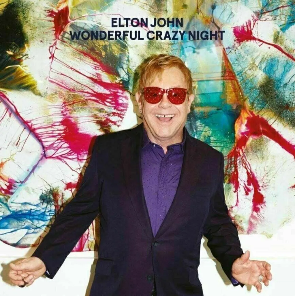 Vinyle Elton John Wonderful Crazy Night Réédition LP Album Culte