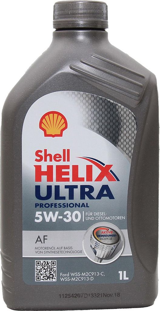 SHELL Helix Ultra Prof AF für 5W-30 1 Liter Motoröl Produktbild 