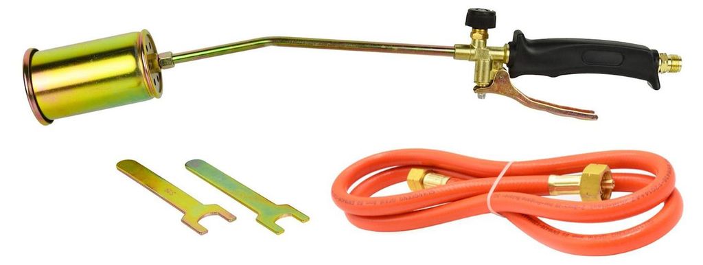 Bruciatore a gas da 60 cm con tubo flessibile da 1,5 m per Immagine del prodotto 