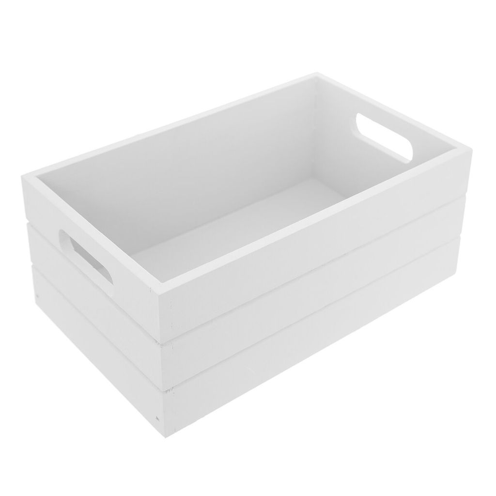 Boîte de rangement blanche élégante pour tous les objets Image du produit 