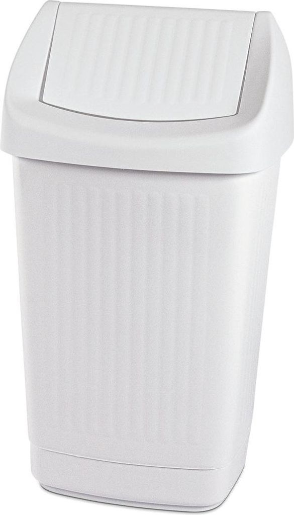 Nölle Profi Brush Schwingdeckeleimer 50L, weiß für Malerbedarf und Reinigung | 1 Stück