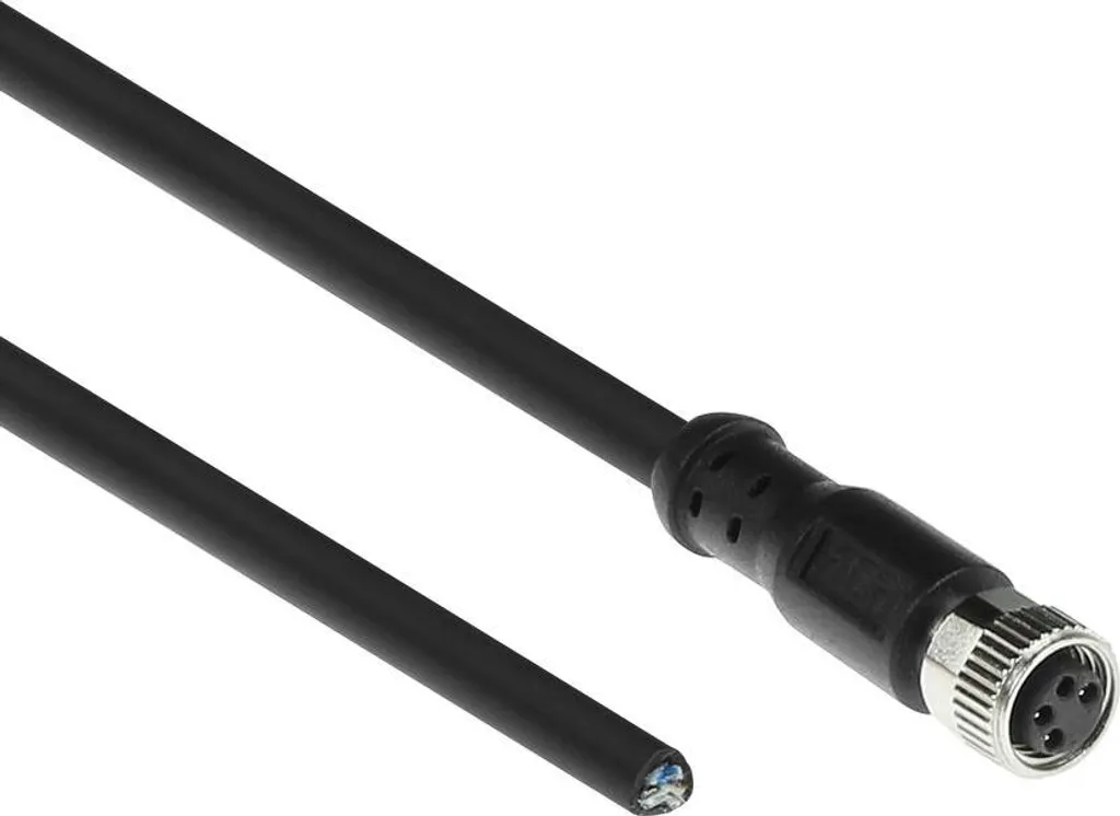 Câble de liaison M8 pour automatisation 3m blindé flexible ACT SC3111
