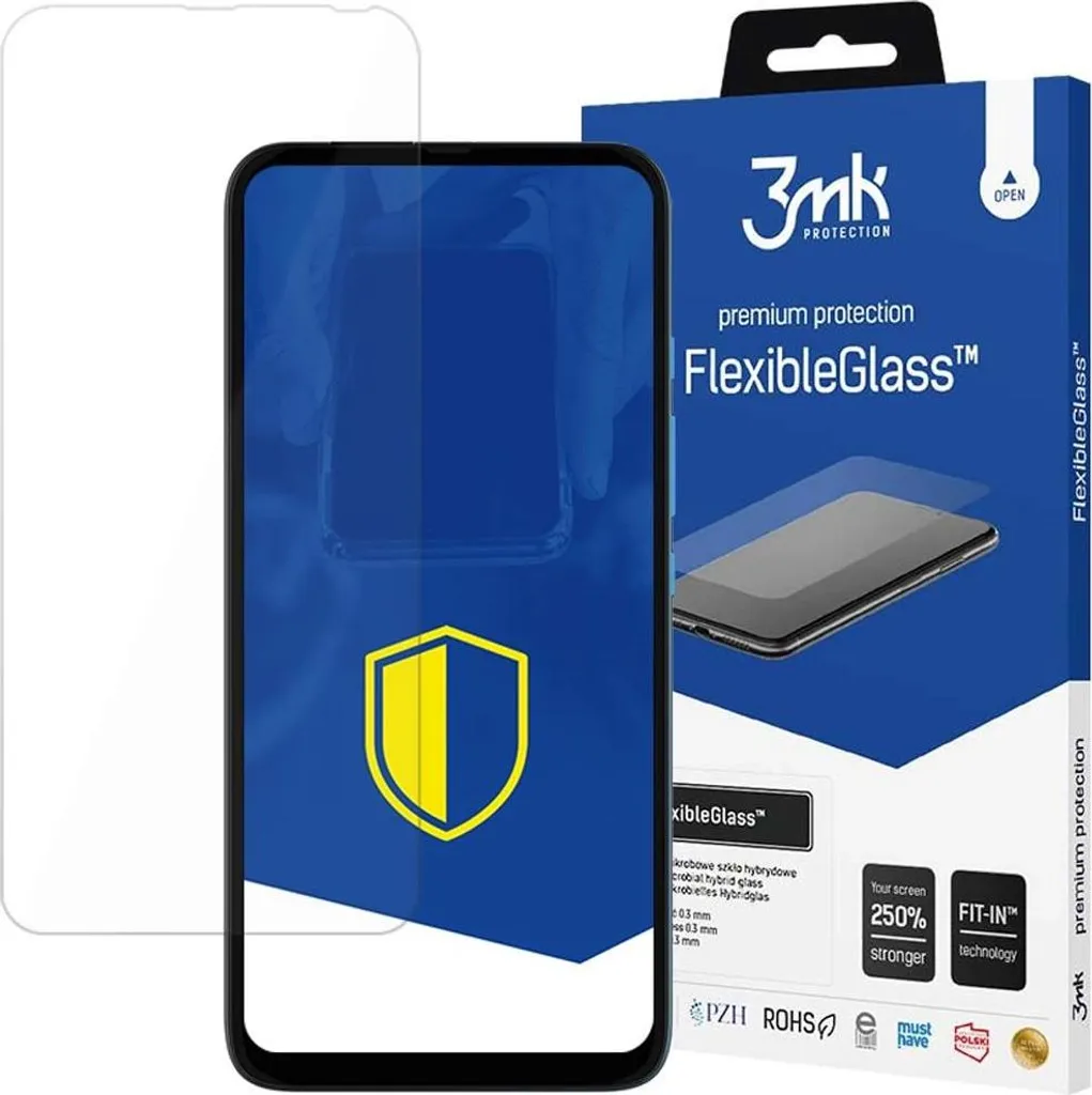 Vetro Flessibile 3mk per Motorola One Fusion Plus | Protezione Ibrida 7H