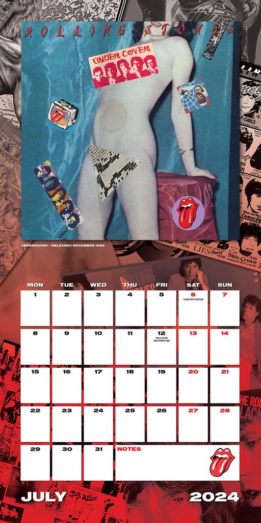 Rolling Stones Kalender 2024 Collectors | Kaufland.de