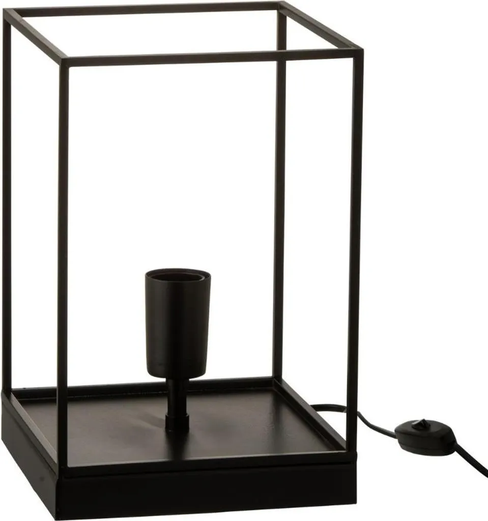 Bougie Parfumée Salon J-Line Mia Noir et Mixe pour Ambiance Chaleureuse