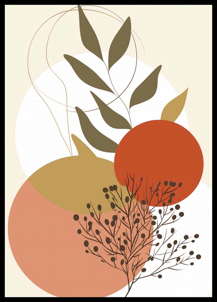 Plakat 42x59,4cm Herbstimpression