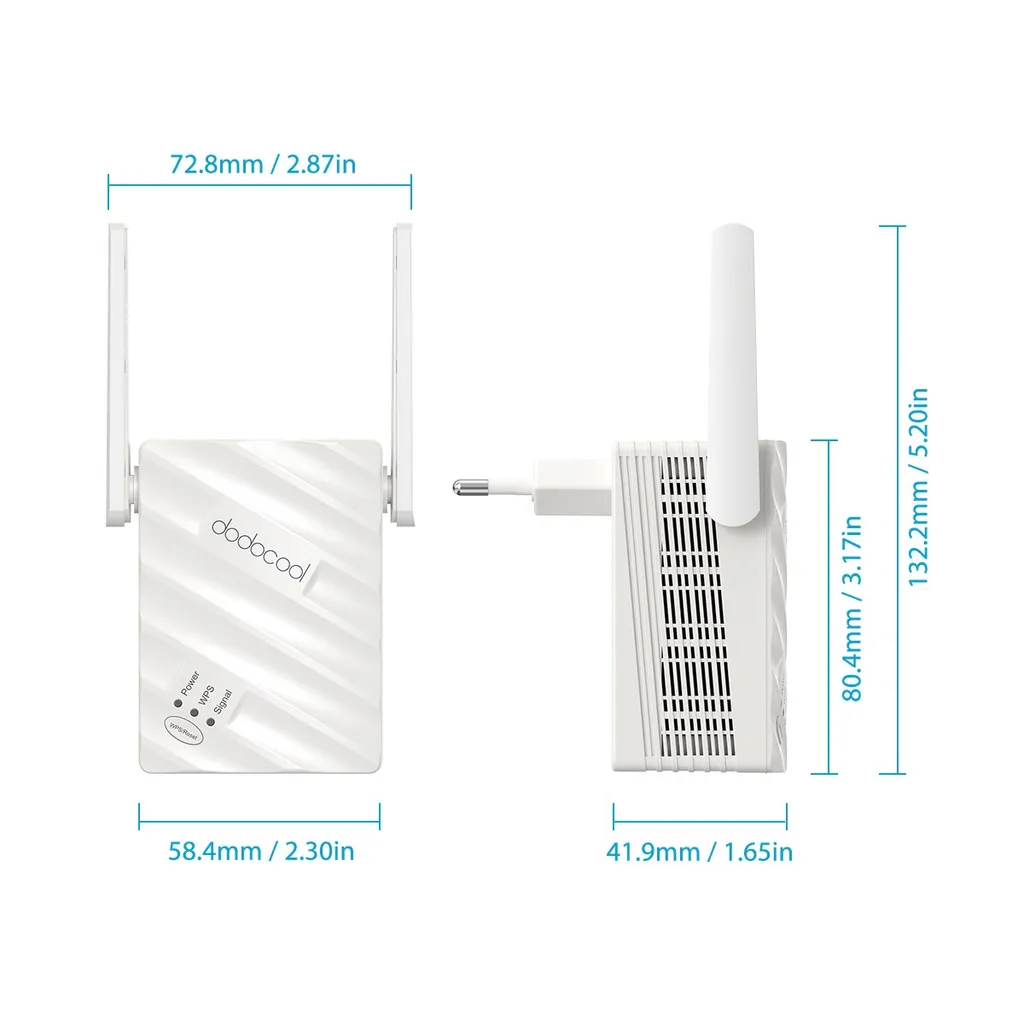 WLAN Extender Signalverstärker – Reichweite Bis Zu 6.000 M², Für Bis Zu 60 Geräte