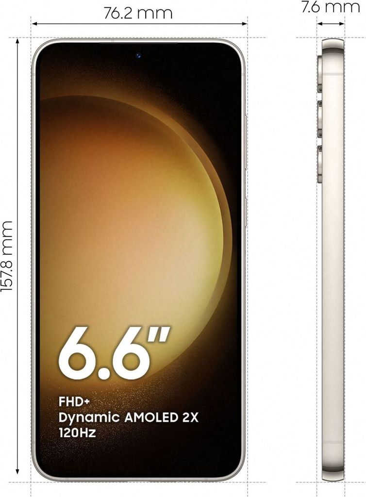 Samsung Galaxy S23+ Plus 5G - 256GB - SM-S916B/DS - Produktbild 3