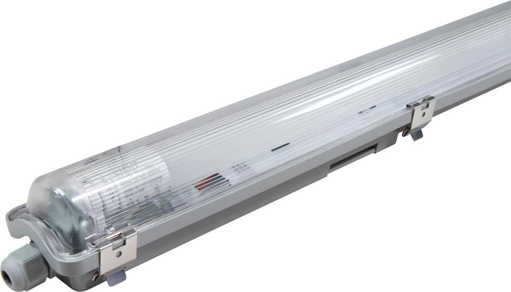 LED-Deckenleuchte für Feuchträume IP65 1x1800lm 4000K 120cm Produktbild 