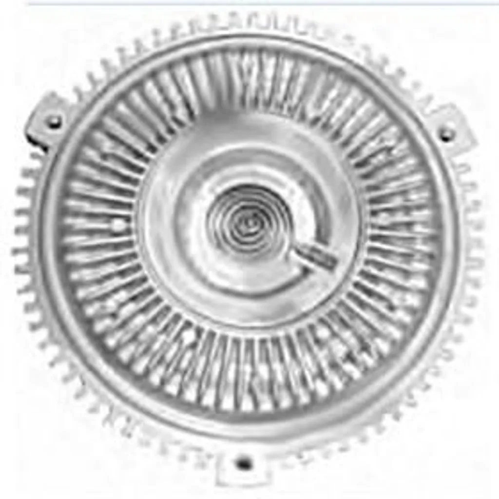 Visco-coupleur de ventilateur pour BMW E39 Berline - Ref VAN WEZEL 0640739
