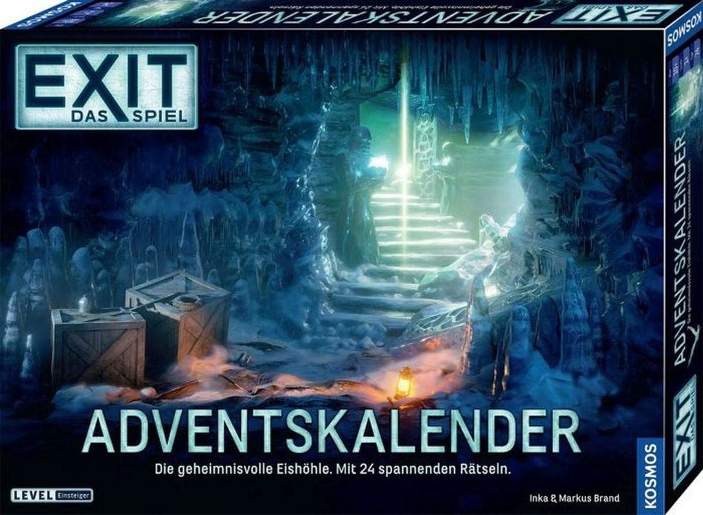 Kosmos EXIT Adventskalender, Brettspiel, Puzzle, 10 Jahr(e) Produktbild 