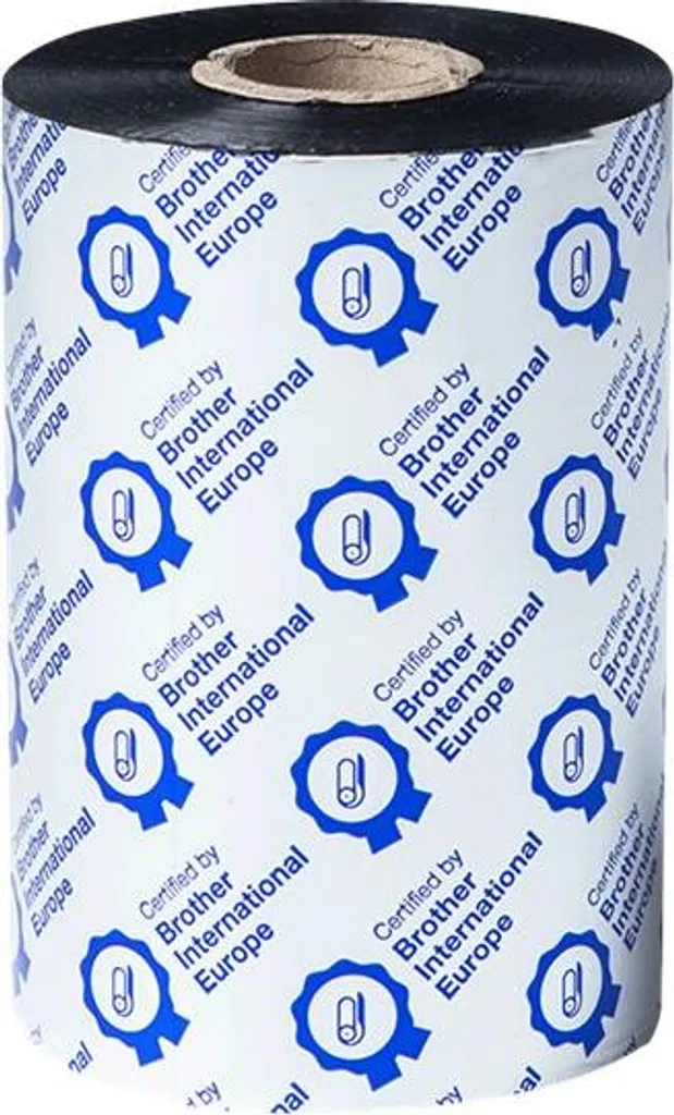 Ruban encreur noir Brother BWS-1D450-110 de 110mm pour imprimantes