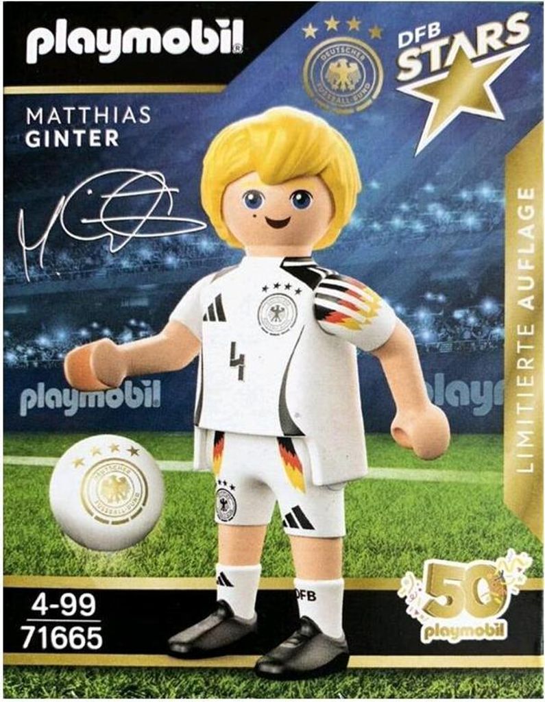 PLAYMOBIL® DFB Stars Figur Matthias Ginter 71665 Obrázok produktu 
