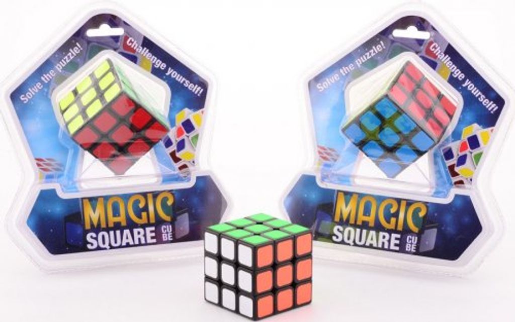 Klassischer Zauberwürfel 6cm – Herausforderndes Geduldspiel Produktbild 