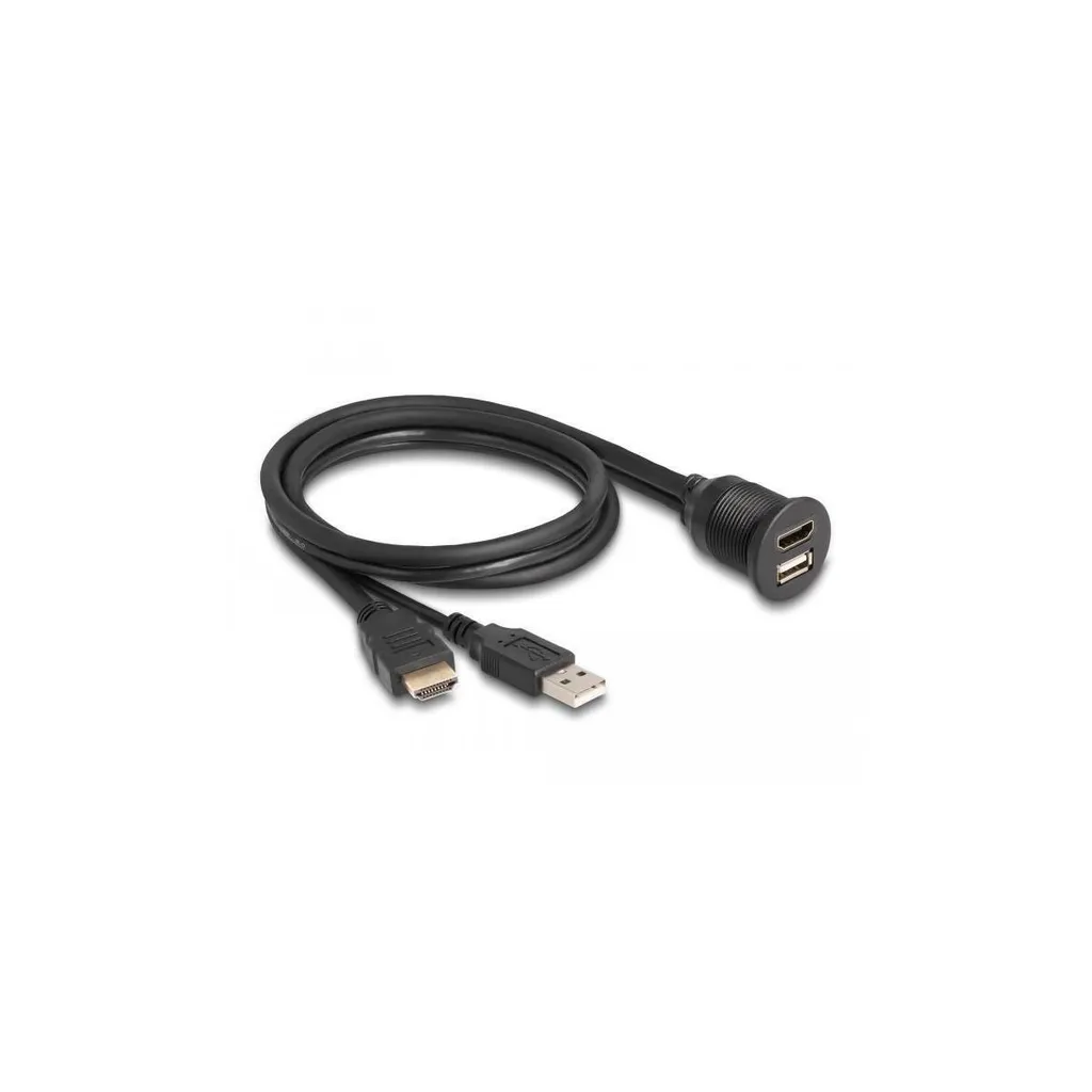 Évitez les pertes de signal avec le câble HDMI Delock et alimentation USB