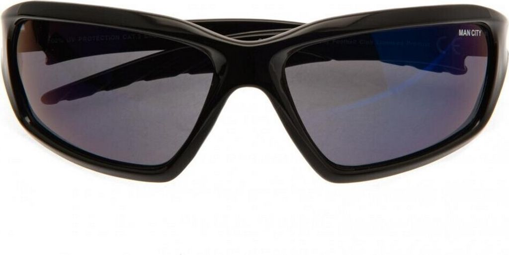 Manchester City FC - Herren/Damen Uni Wappen - Sonnenbrille TA8977 (Einheitsgröße) (Schwarz)