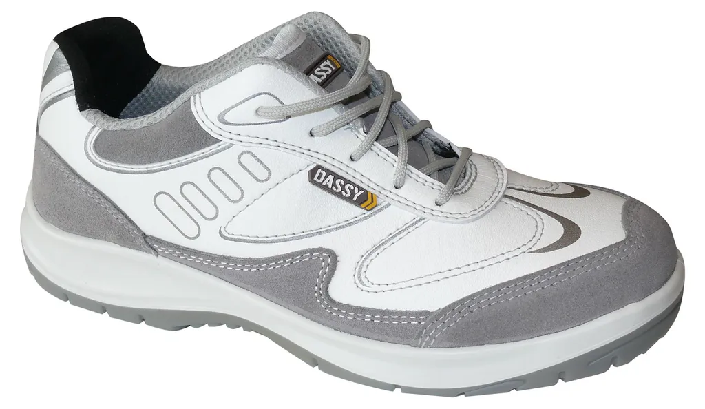 Chaussures de sécurité basses DASSY Neptunus S3 blanc gris taille 37