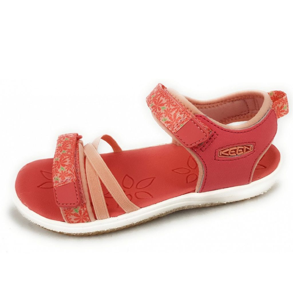 KEEN Verano Mädchen Sandale in Rot, Größe 25/26 Produktbild 