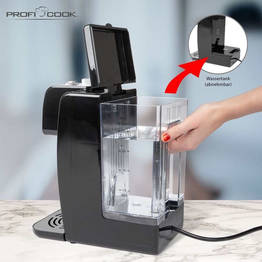 Dystrybutor gorącej wody ProfiCook PC-HWS 1168, 100°C w ok. Zdjęcie produktu 7