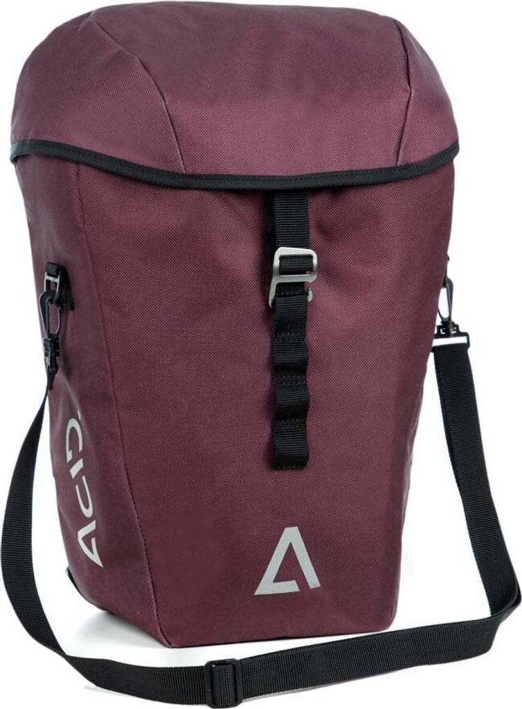 Acid City Fahrradtasche 20l Rot Rot One Size