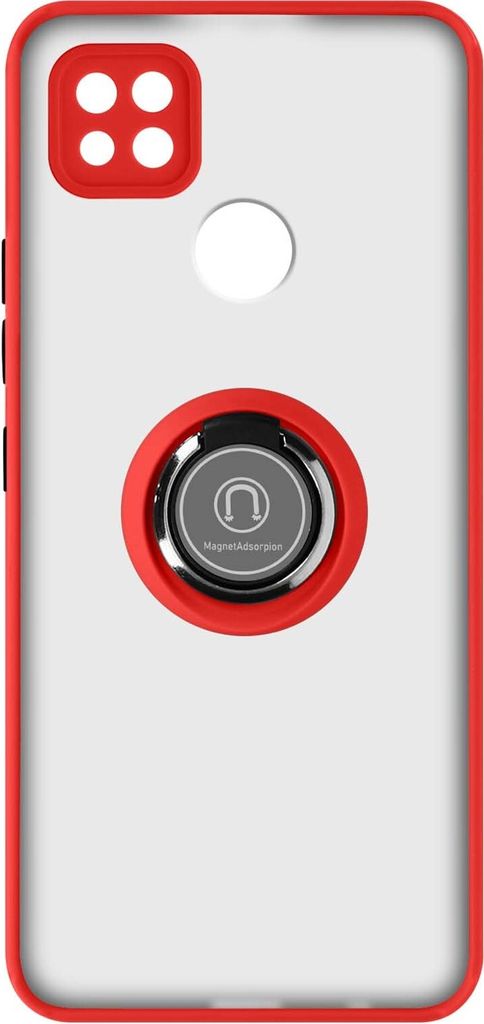 Hybrid Handyhülle mit Ring-Halterung Xiaomi Redmi 10A – Rot