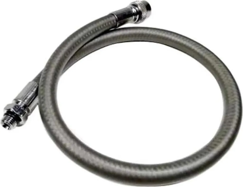 Flexible de Plongée Tressé Tecnomar S.PRO 70 cm Argenté Basse Pression