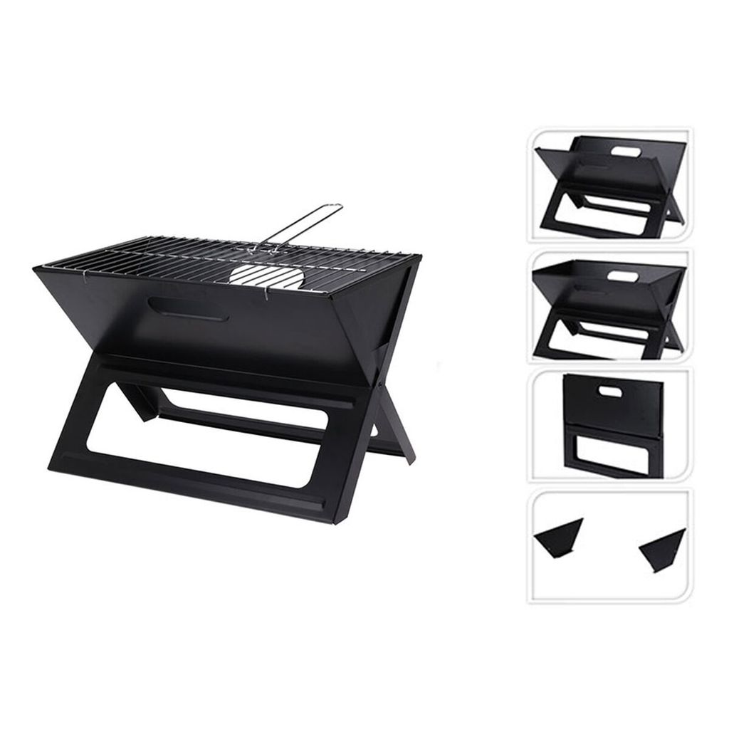 QWORK® Opvouwbare Grill, Draagbaar Grill, Hittebestendige