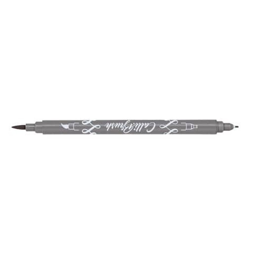ONLINE Faserschreiber Calli Brush Double Tip black