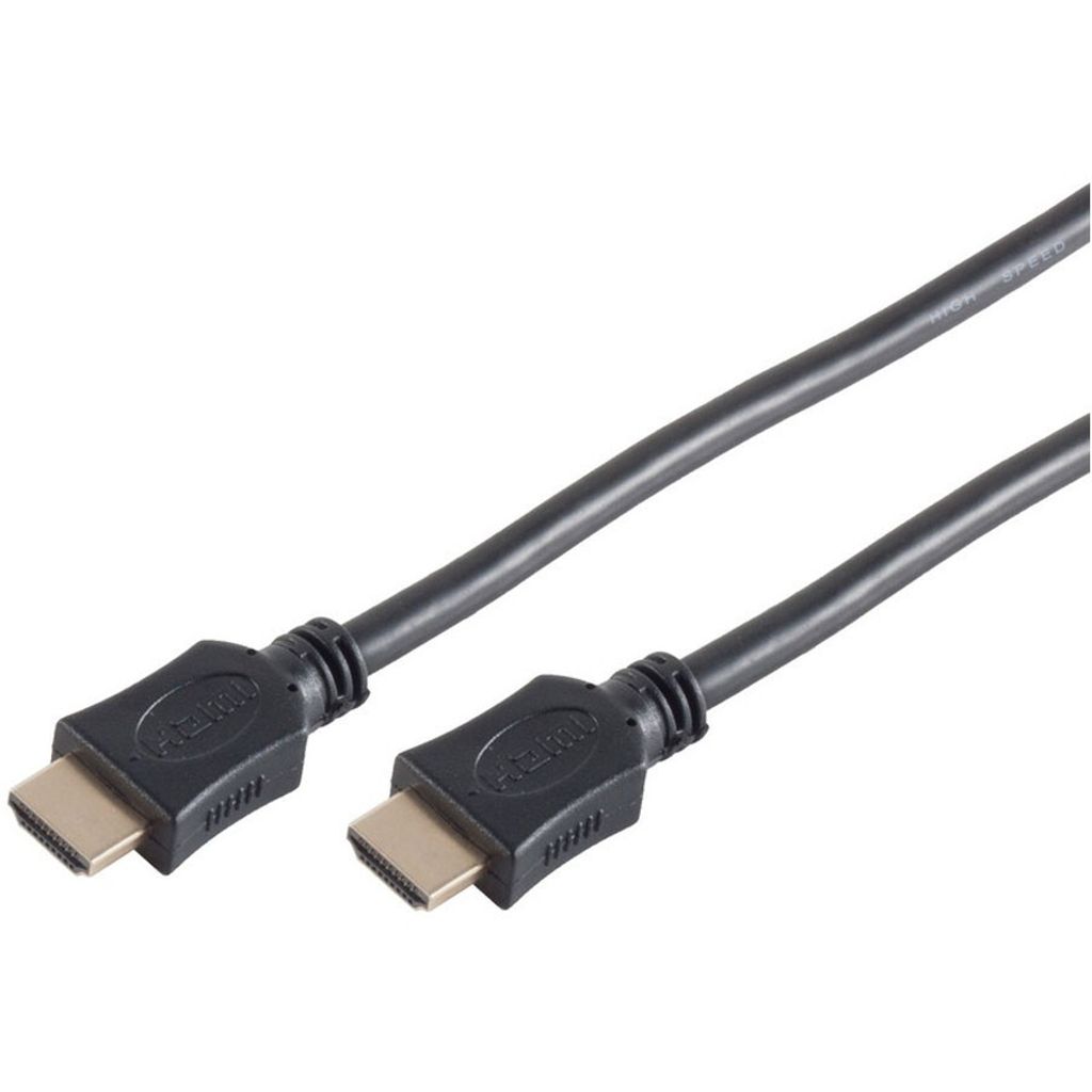 Cavo di collegamento HDMI (ST-ST) 1,5 m HighSpeed 4K nero Immagine del prodotto 