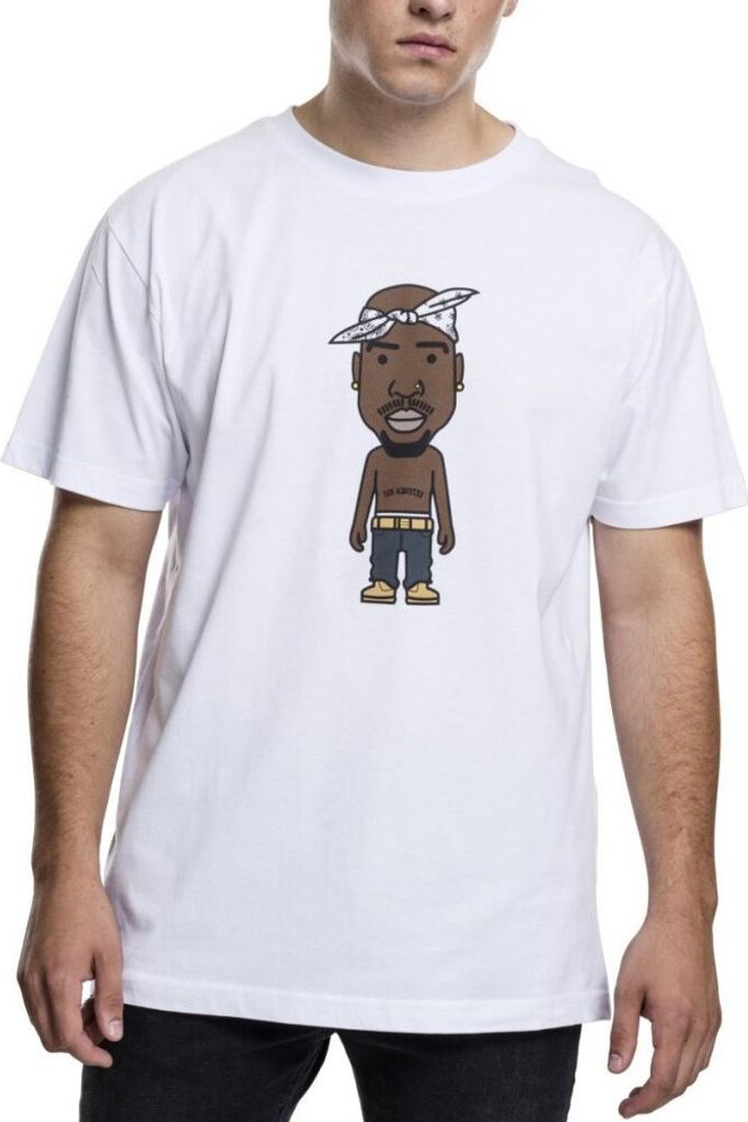 Mister Tee Shirt - LA Sketch weiß - XS