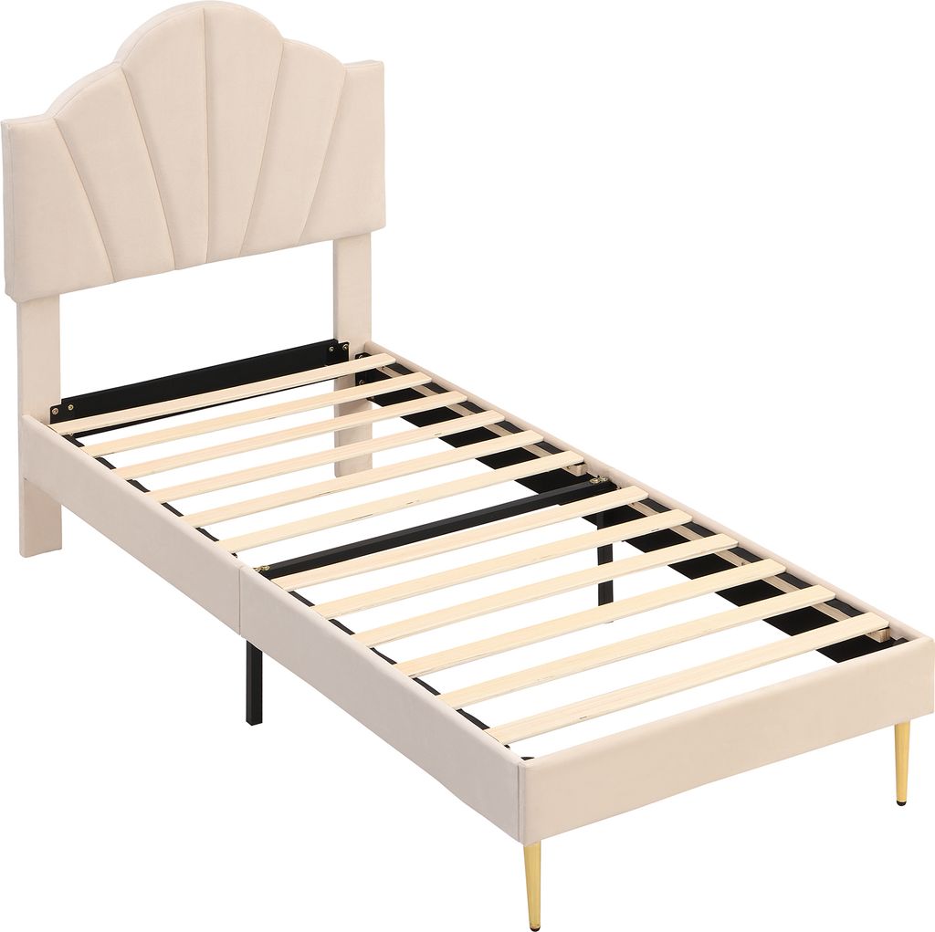 Flieks Čalúnená posteľ 90x200 cm s lamelovým roštom, detská Obrázok produktu 6