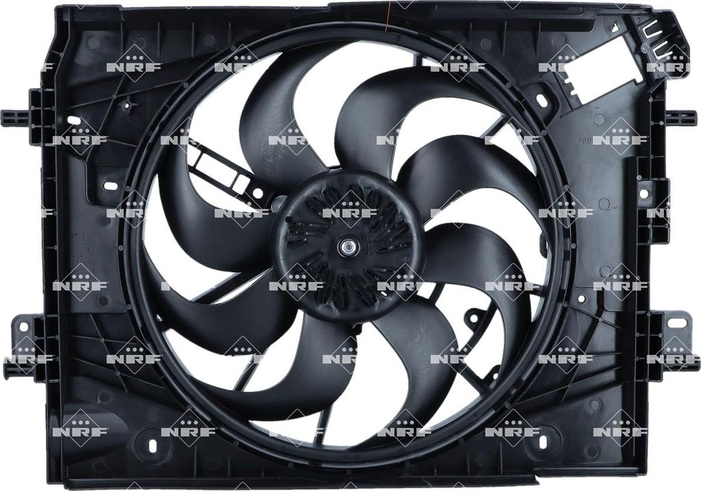 NRF 470058 Lüfter Motorkühlung Kühlerlüfter für RENAULT Clio IV Schrägheck (BH) Wasserkühler