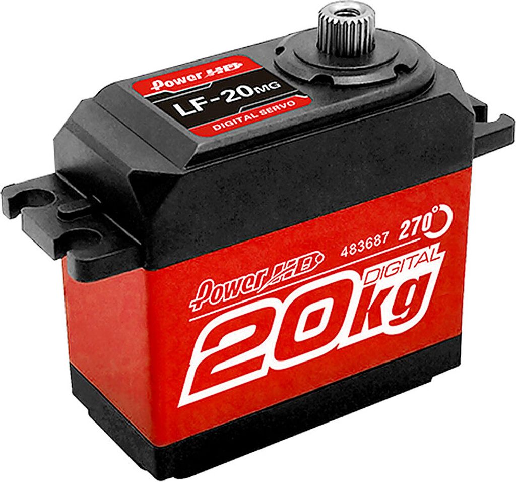 Power HD LF-20MG, servomoteur robotique à rotation de 270°, Image du produit 