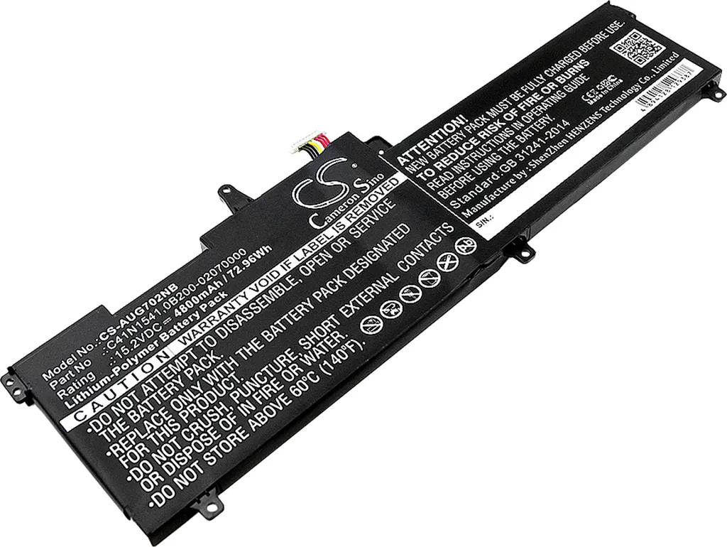 Batterie pour PC Asus G702VM Idéale pour retrouver votre Mobilité Gaming