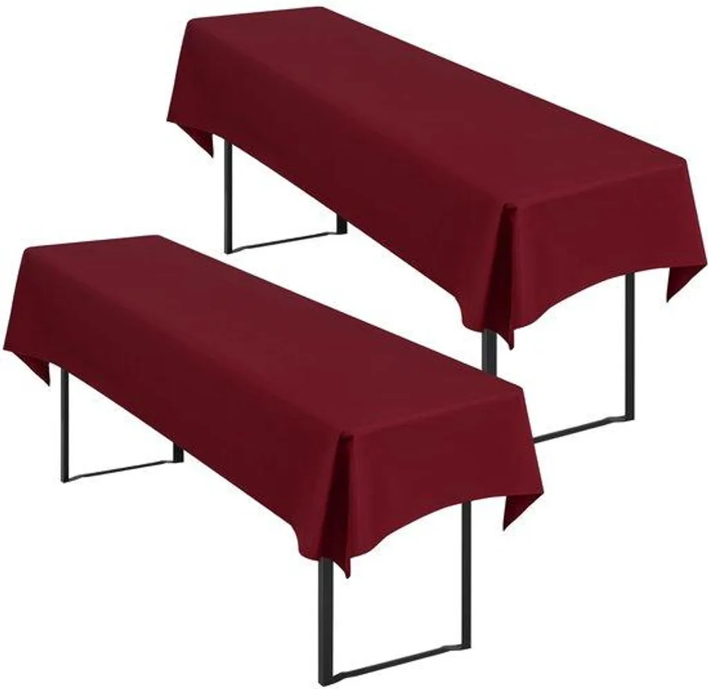 Nappe pour Table de Fête et Réception Brasserie - Lot de 2 de 250 cm