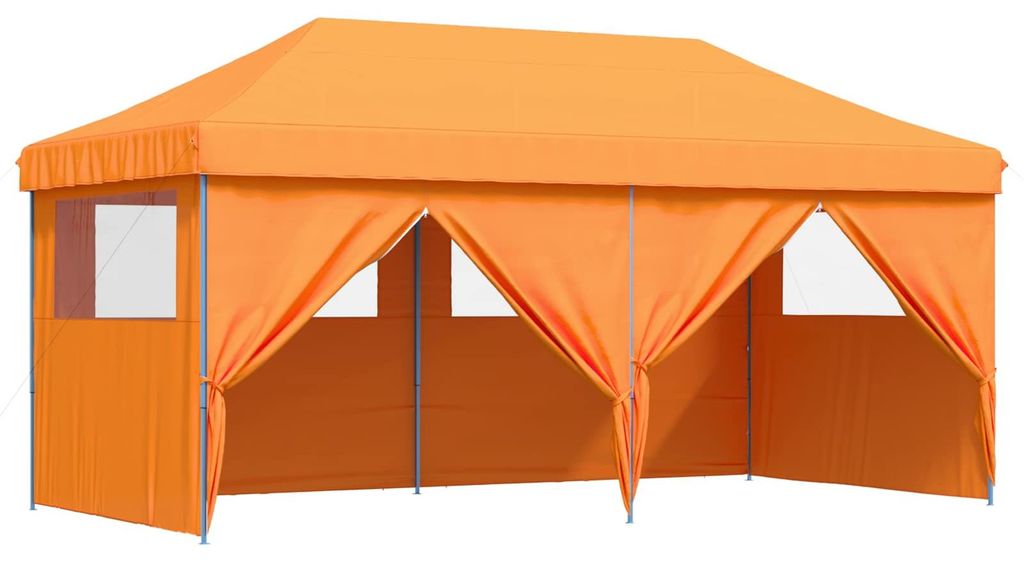 vidaXL Party-Zelt Orange 292 x 580 x 315 cm Oxford-Stoff