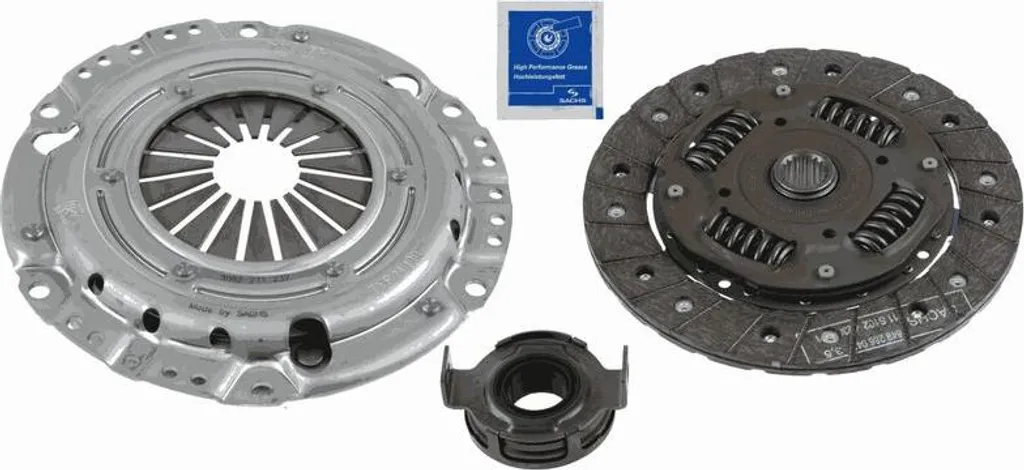 Kit d'embrayage complet compatible avec Skoda Felicia et VW Caddy II