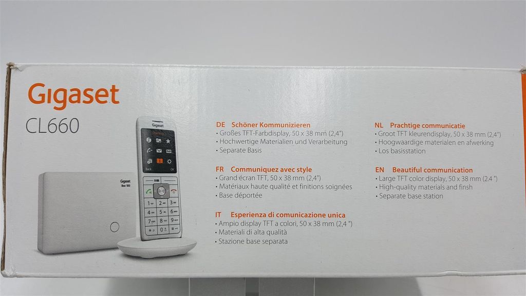 Gigaset CL660, Analógový / DECT telefón, Bezdrôtový Obrázok produktu 