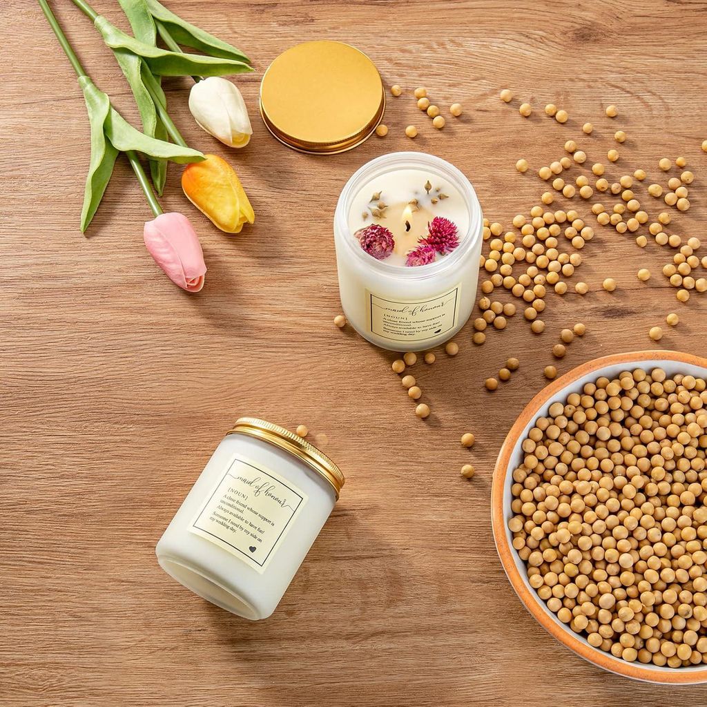 Geurkerzen für Brautjungfern und Trauzeugin, Einzigartige Geschenke für Hochzeiten