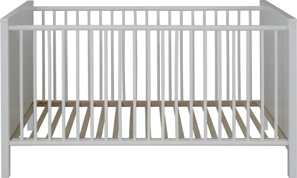 Lit bébé Ory 70x140 cm blanc : fini les nuits agitées en sécurité