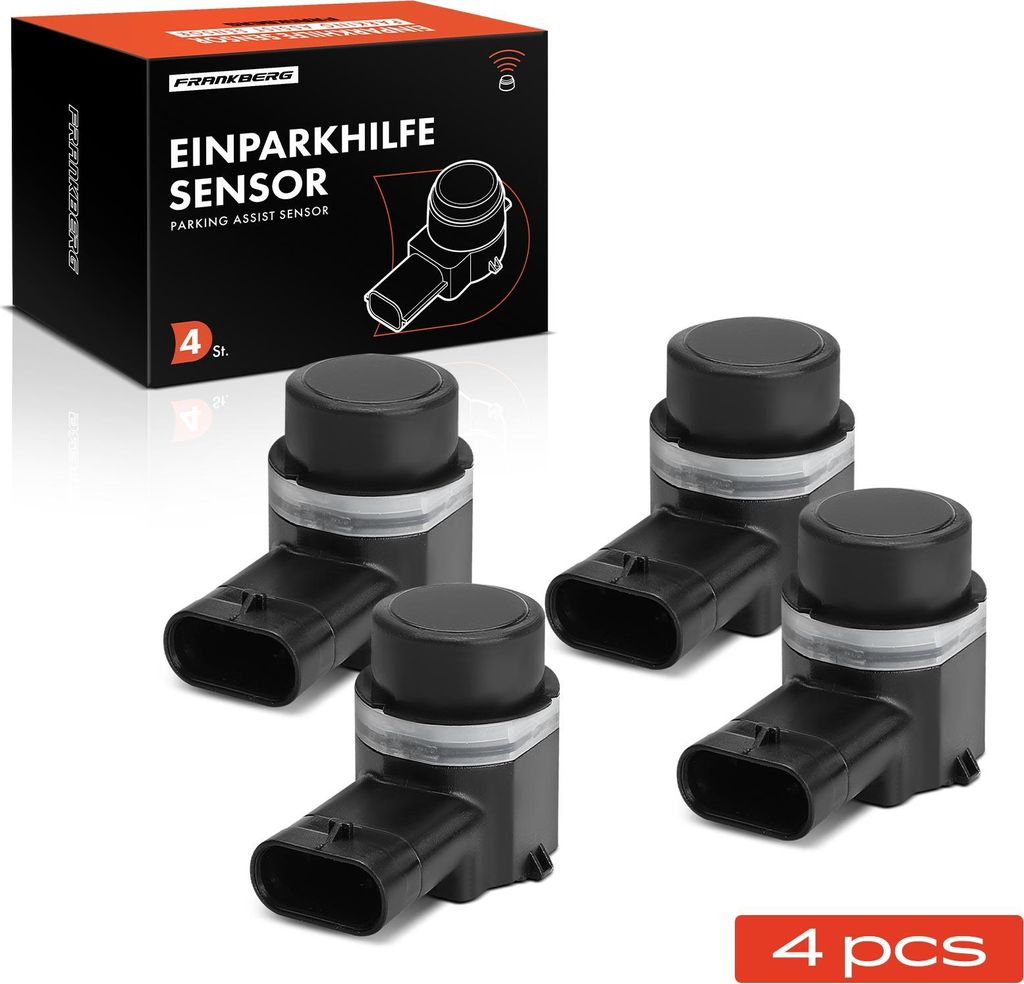 Frankberg 4x Parksensor PDC Sensor Vorne für Land Rover Range Rover Evoque L538 2011-2019