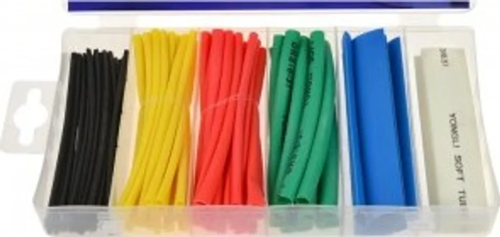 Set 100 Tubi Termorestringenti Colorati - Kit Guaine Isolanti Professionali