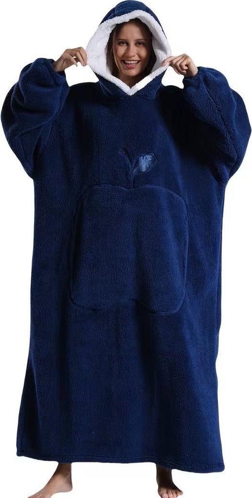 Unisex Übergroßer Kapuzenpullover mit Kuscheldecke, Produktbild 