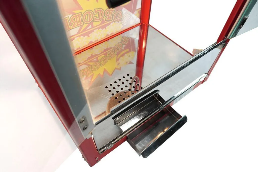 Machine à pop-corn professionnelle avec vitrine chauffante - 7