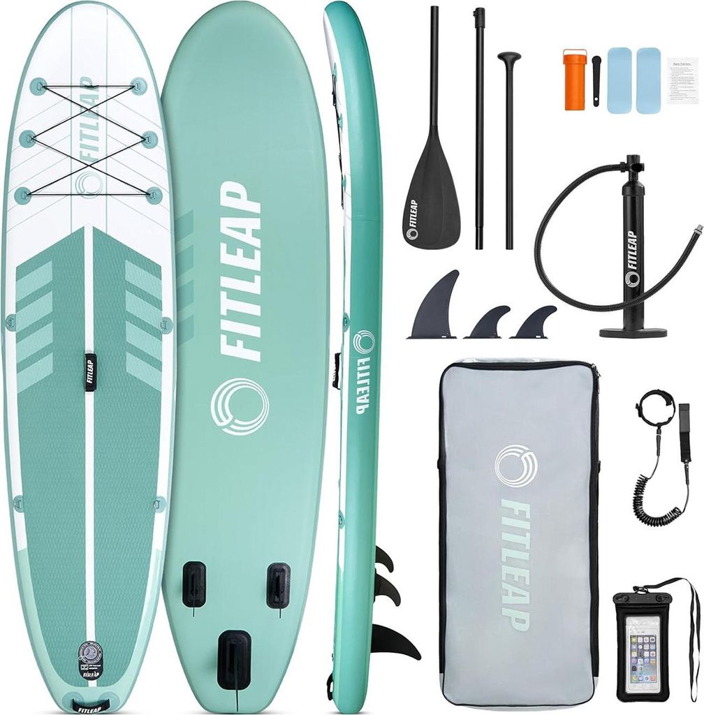 Fitleap Premium Stand Up Paddle Board aufblasbar - SUP Produktbild 