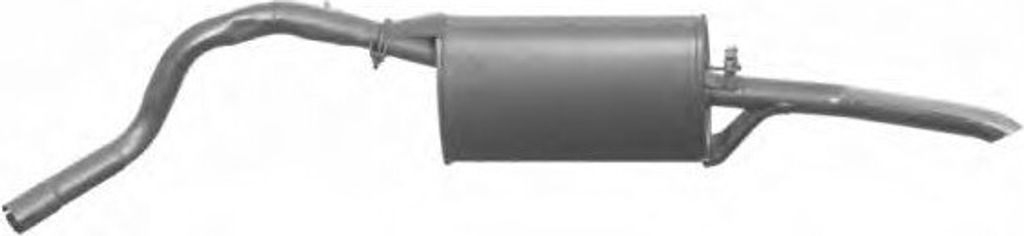 VEGAZ ALS-30 Endschalldämpfer für ALFA ROMEO 90 (162) Auspuff