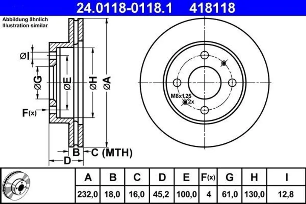 Remplacement disque de frein Nissan Almera I (N15) - Qualité ATE certifiée